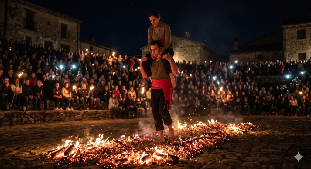 Paso del Fuego San Pedro Manrique 2026: fecha, tradición y cómo llegar